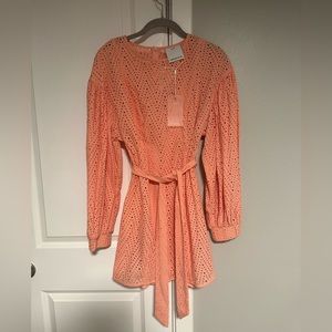 Cmeo Collective Mini Eyelet Dress Size XS